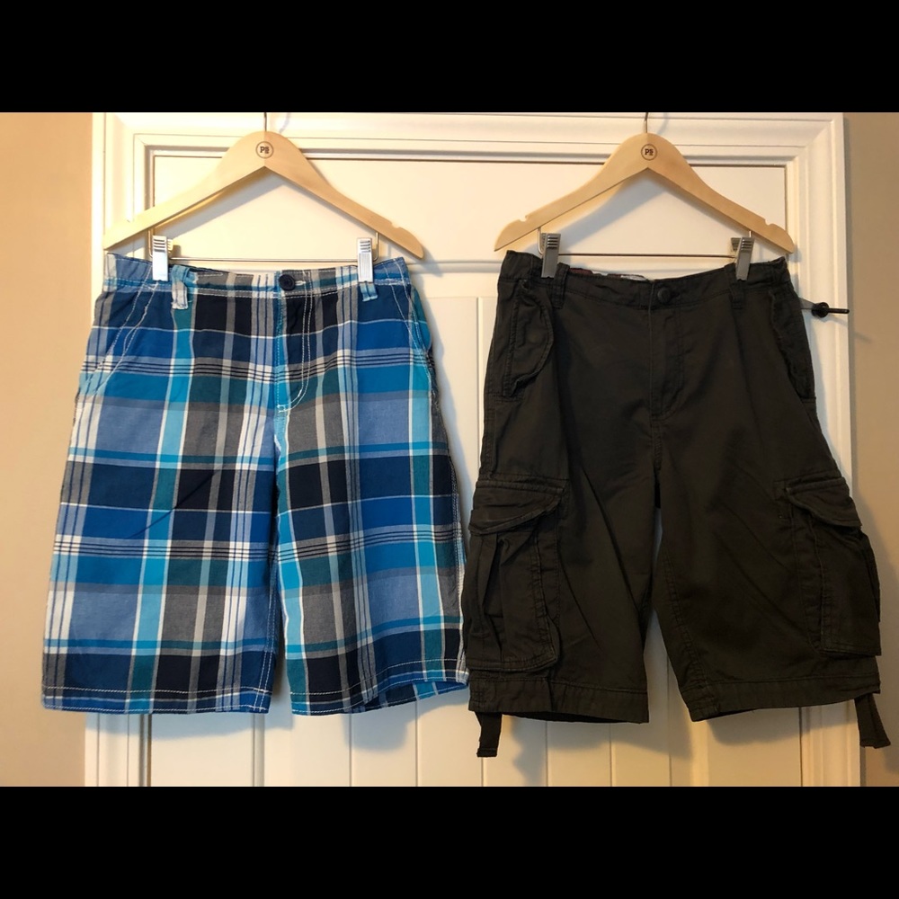2 pair of Bermuda/cargo shorts